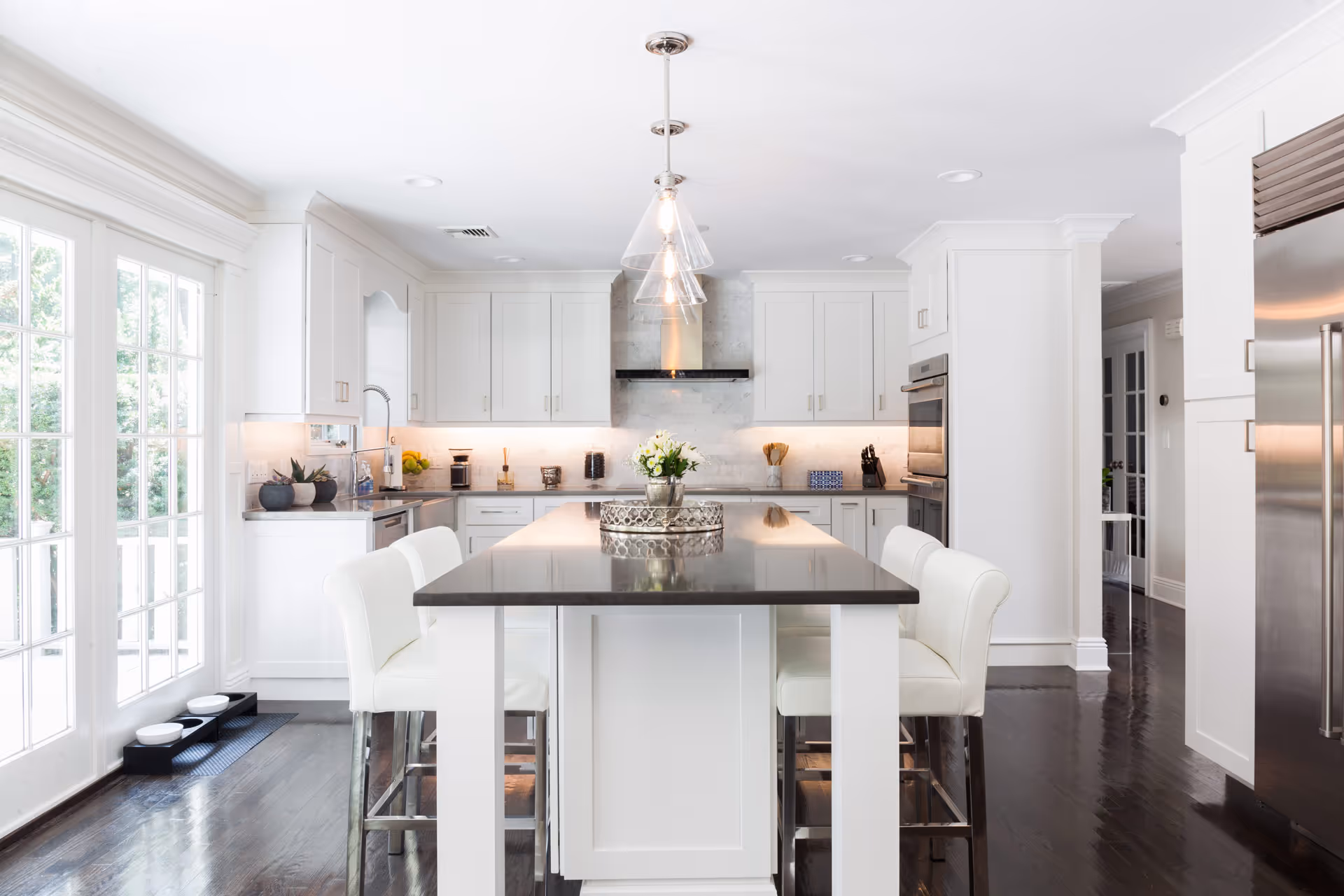 J&K White Shaker cabinet inspiration